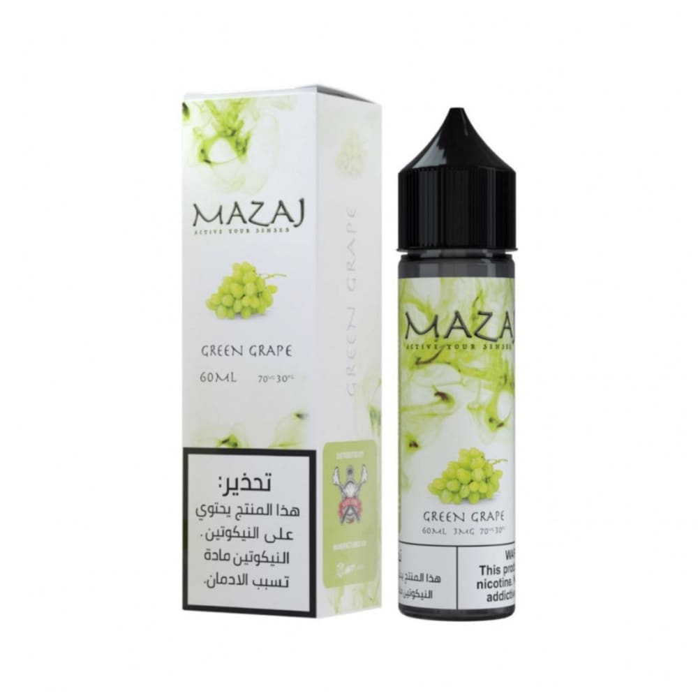 نكهة فيب مزاج عنب اخضر 3 نيكوتين