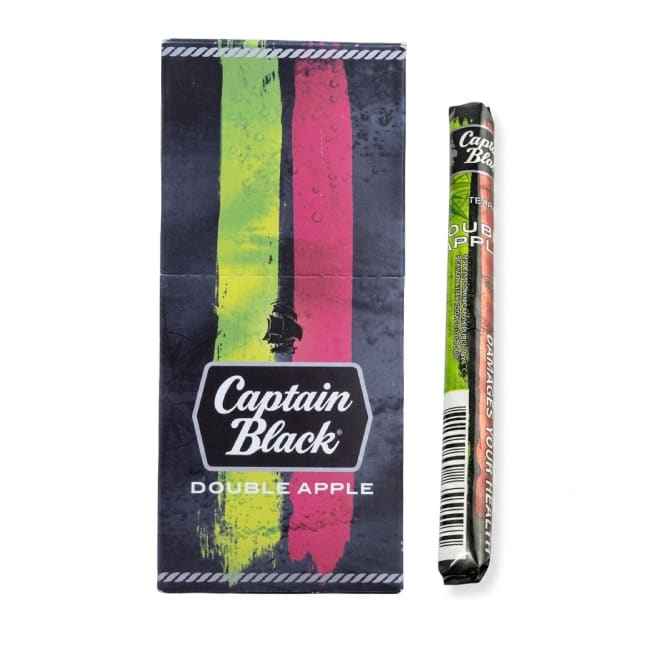 سيجار حبة واحدة كابتن بلاك تفاحتين Captain Black Double