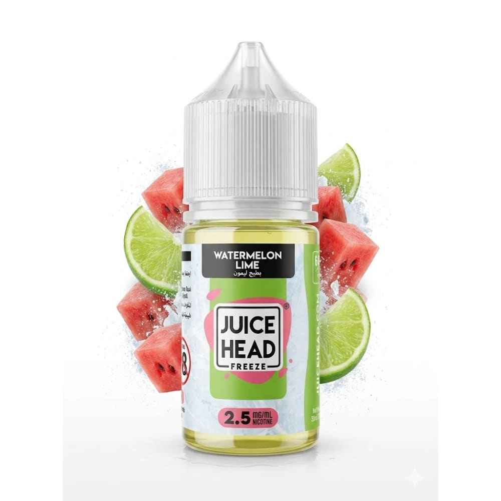 نكهة جوس هيد بطيخ لايم ايس سولت نيكوتين JUICE HEAD