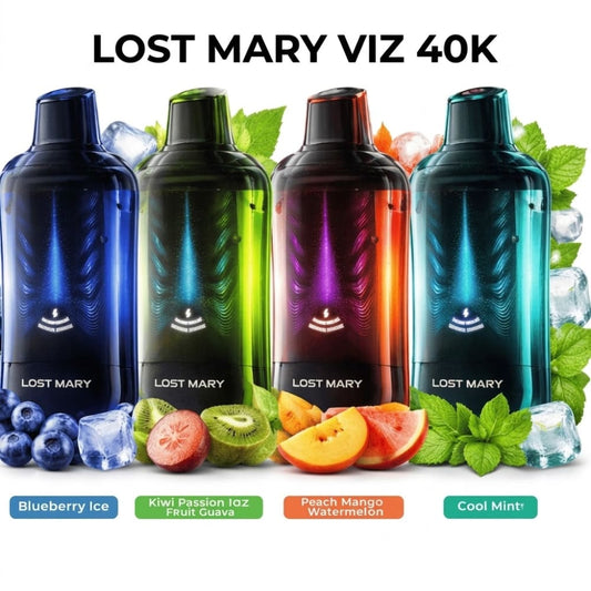 LOST MARY VIZ سحبة سيجارة لوست ماري 40000 شفطة 50 نيكوتين