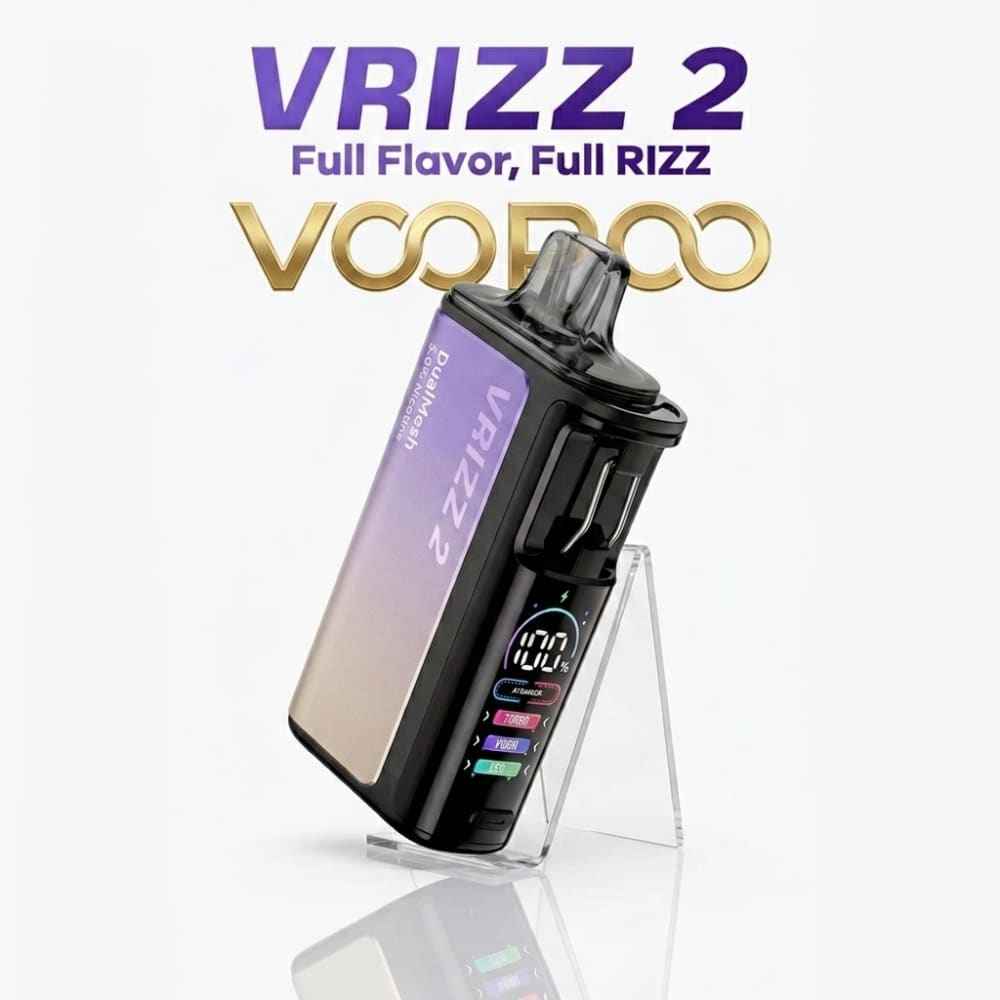جهاز سحبة وشيشة سيجارة فريز 2 من فوبو VRIZZ 2 VOOPOO - جلد