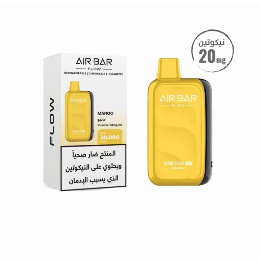 AIR BAR FLOW سحبة سيجارة اير بار فلو 30000 شفطة 20 نيكوتين