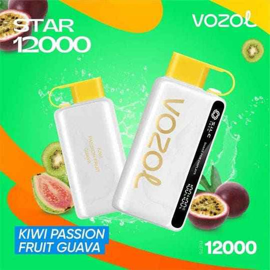 VOZOL سحبة سيجارة فوزول 12000 شفطة عدة نكهات 50 نيكوتين