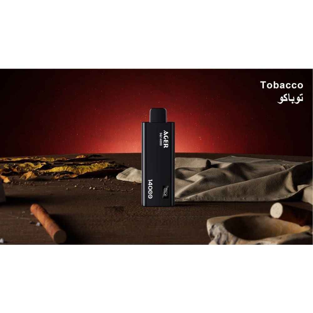 AGER سحبة سيجارة اجير 14000 شفطة 20 نيكوتين عدة نكهات