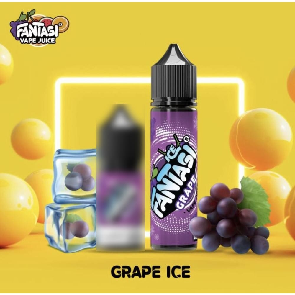 FANTASI نكهة فيب عنب ايس من فانتسي نيكوتين 3