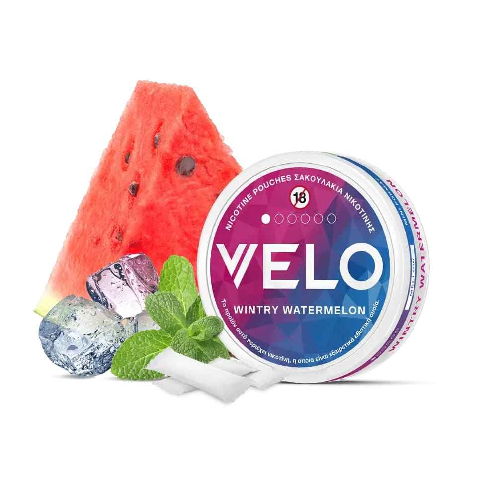 اظرف نيكوتين فيلو عدة نكهات VELO - بطيخ نعناع ايس 10