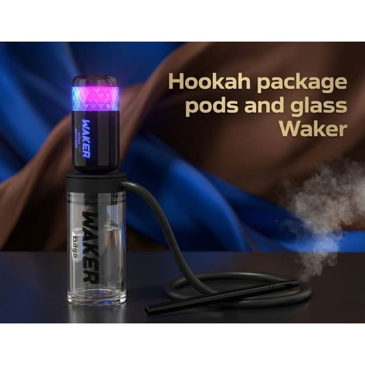جهاز شيشة بكج مع بودات و زجاج من وايكر WAKER