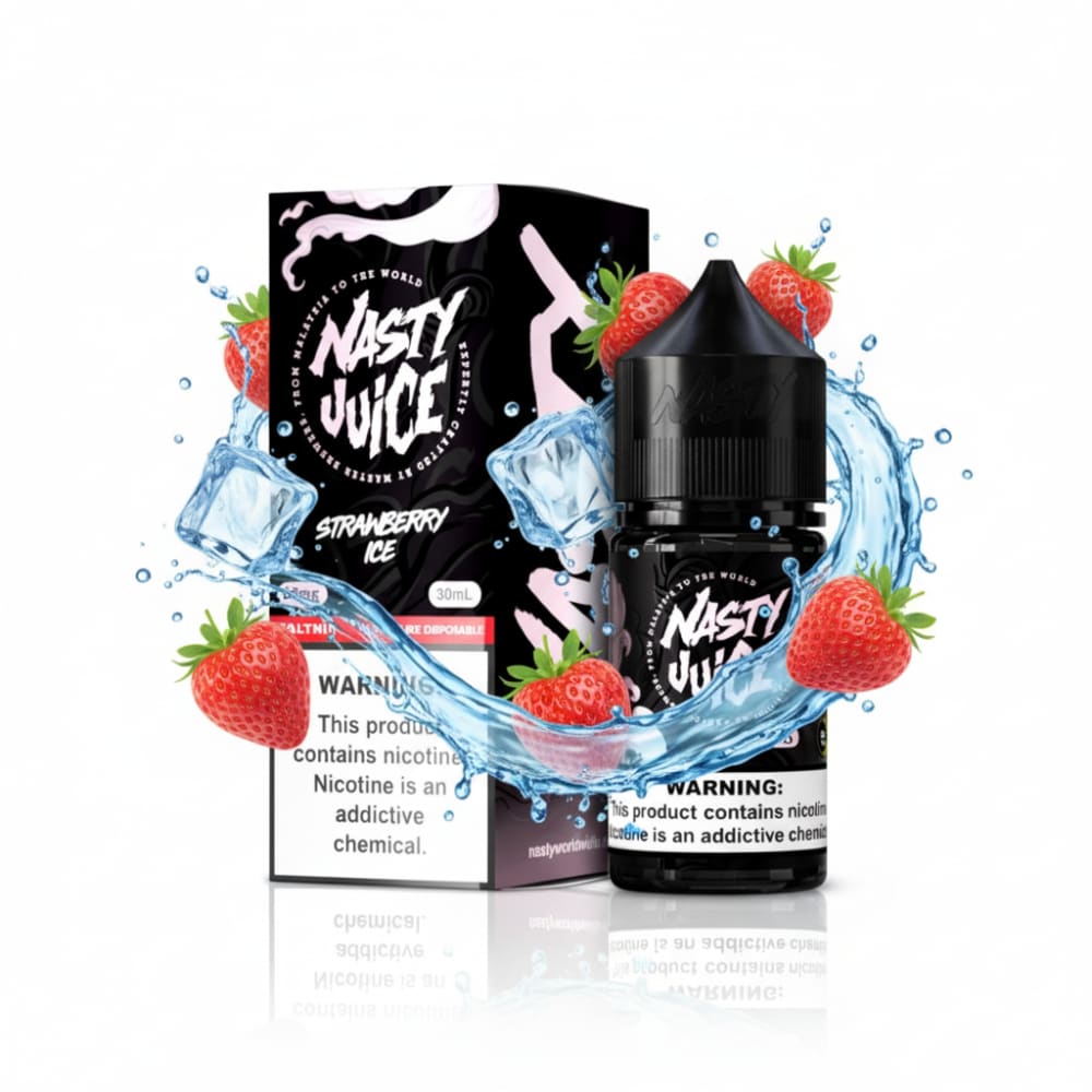 NASTY نكهة فراولة ايس سولت من ناستي - 35 نيكوتين
