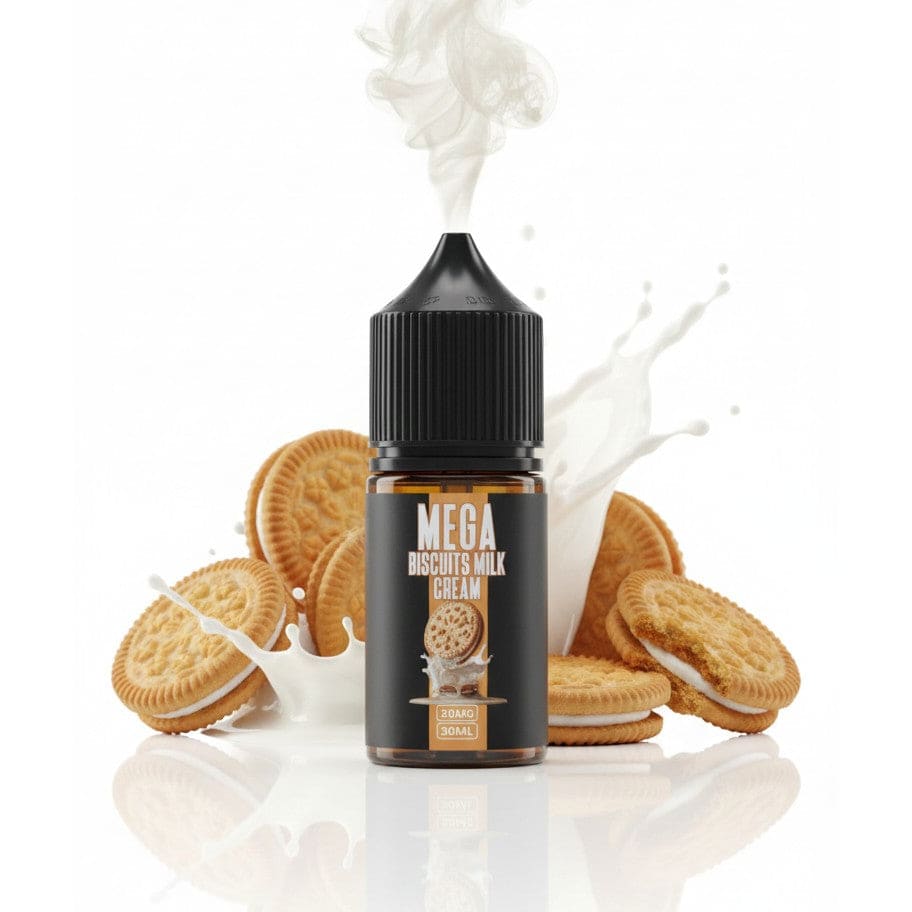 نكهة بسكويت كريمة الحليب ميقا سولت نيكوتين