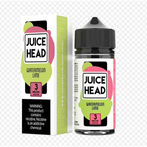 نكهة فيب بطيخ ليمون من جوس هيد (100مل) JUICE HEAD - نيكوتين