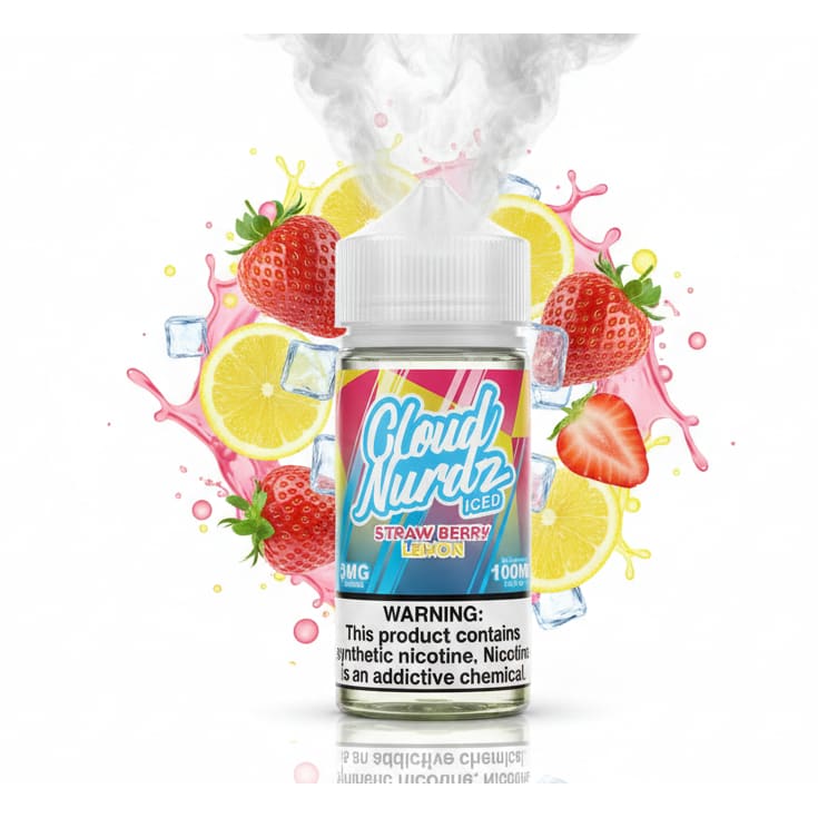 نكهة فيب فراولة ليمون ايس كلاود نيردز 100 مل CLOUD NURDZ