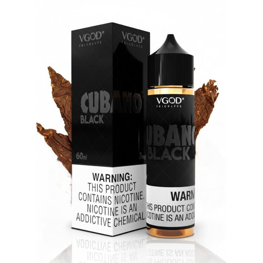 نكهة فيب كوبانو بلاك من فيقود VGOD - 3 نيكوتين