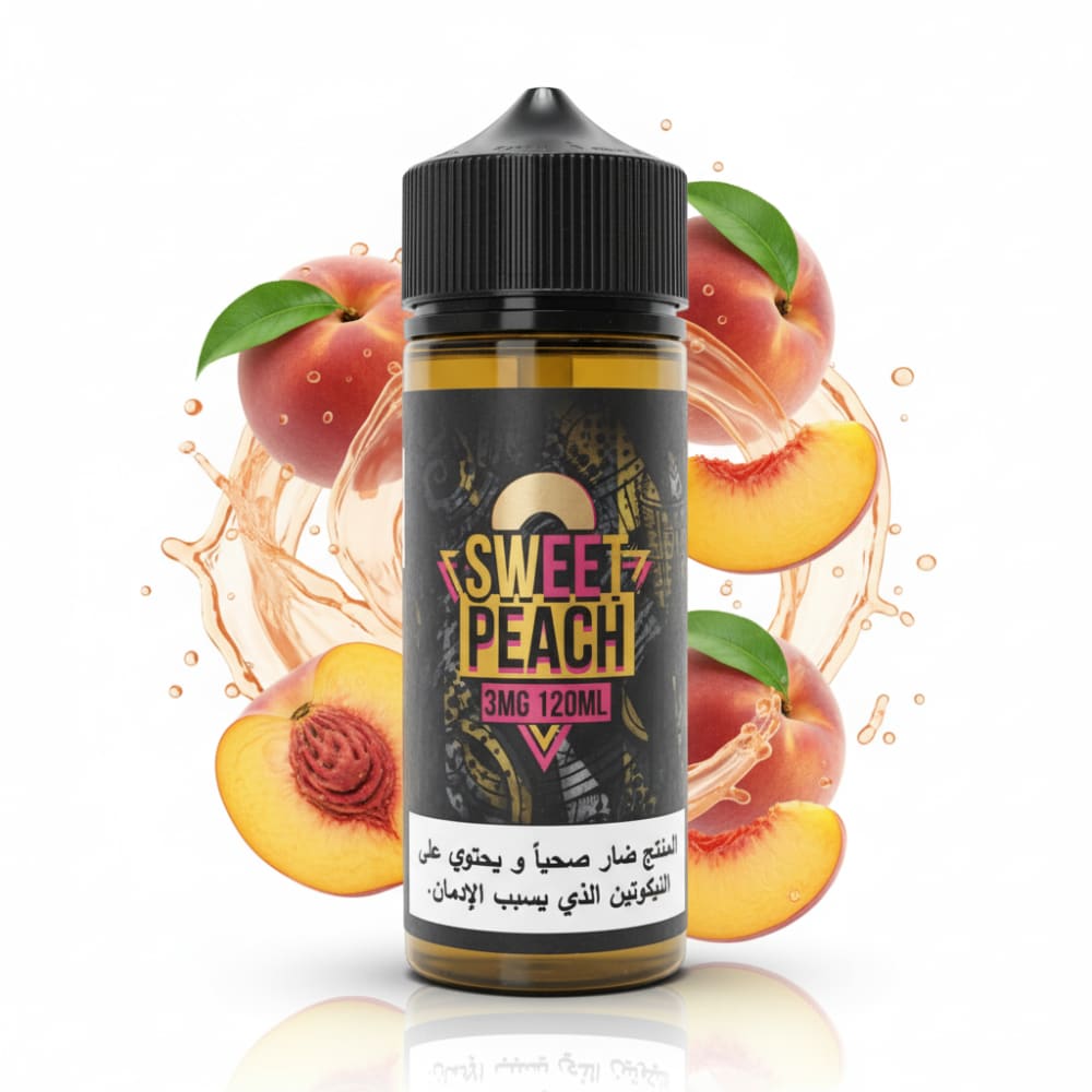 نكهة فيب سويت خوخ 120 مل من سامز فيب - نيكوتين 3