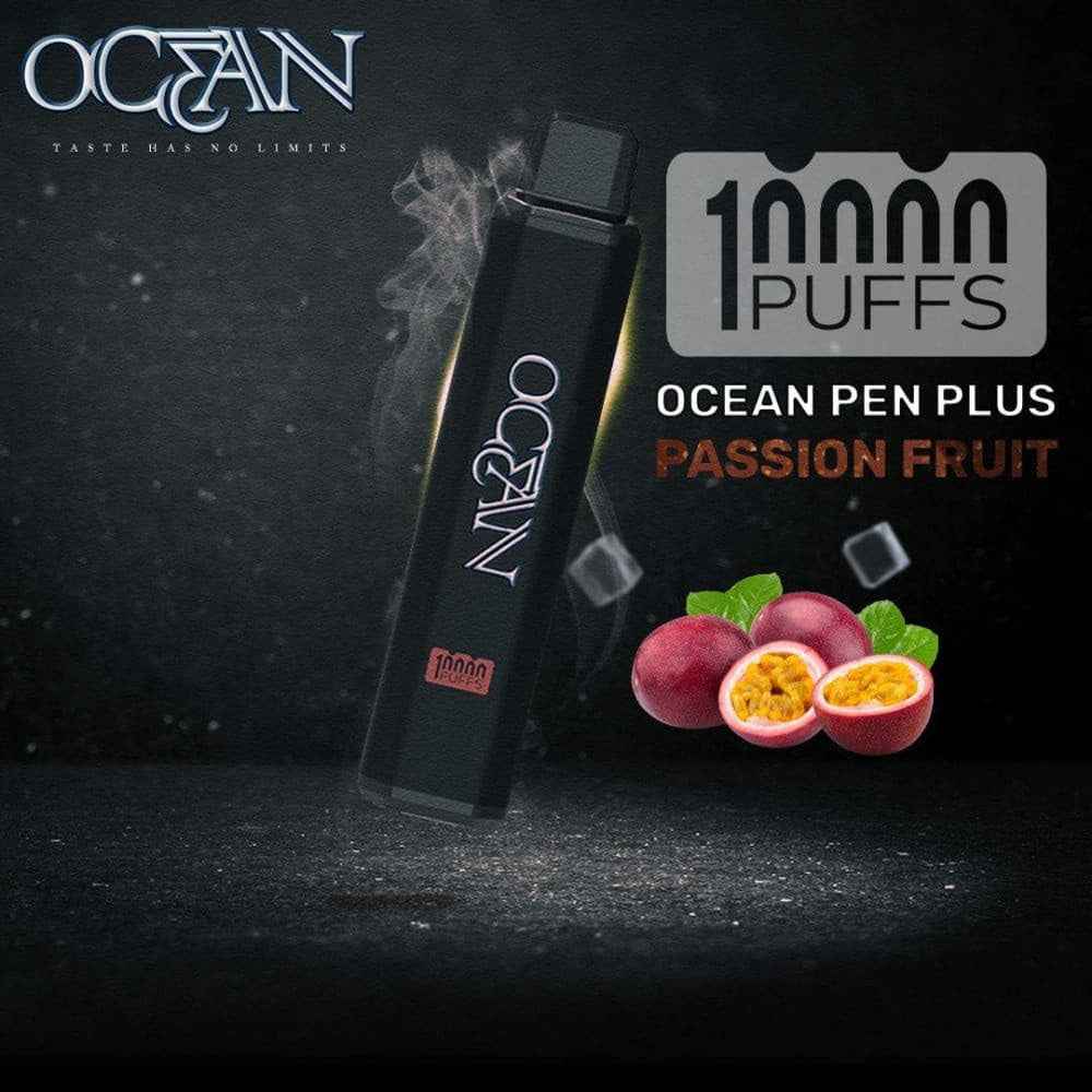 OCEAN سحبة سيجارة اوشن 10000 شفطة 20 نيكوتين عدة نكهات
