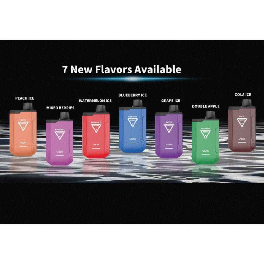 VEIIK سحبة سيجارة فيك 10000 شفطة عدة نكهات 50 نيكوتين