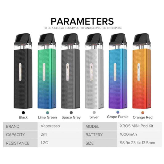 XROS MINI جهاز سحبة و شيشة اكس روز ميني من فيبريسو