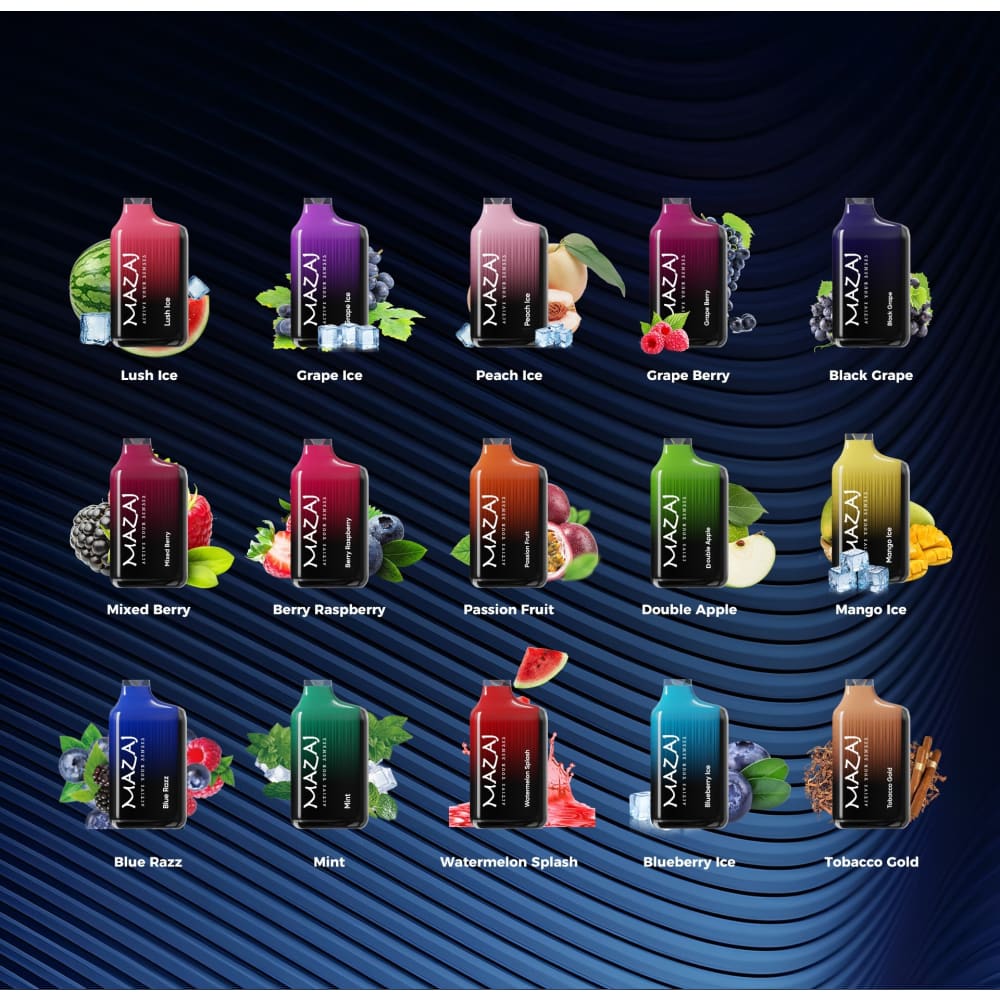 MAZAJ MATRIX سحبة سيجارة مزاج ماتريكس 17000 شفطة 50 نيكوتين