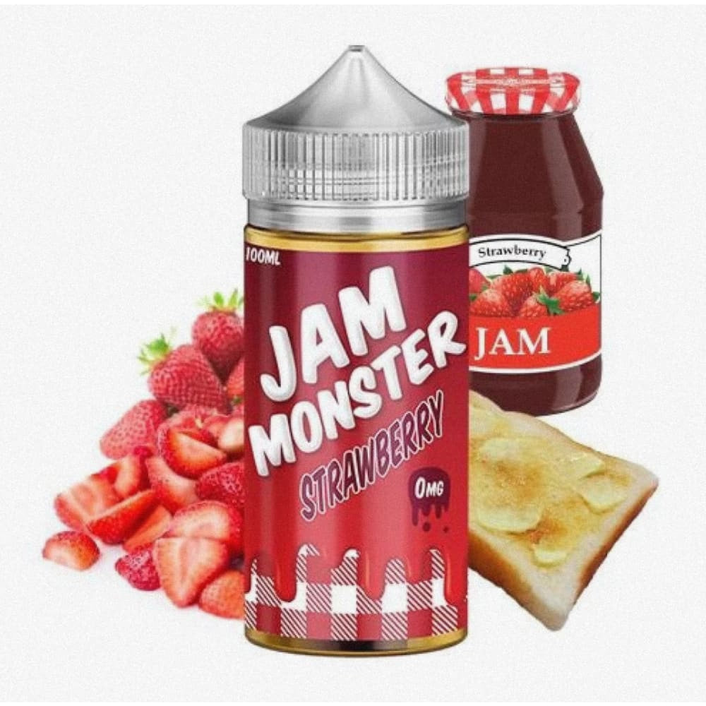 نكهة فيب جام مونستر مربى فراولة 100 مل JAM MONSTER