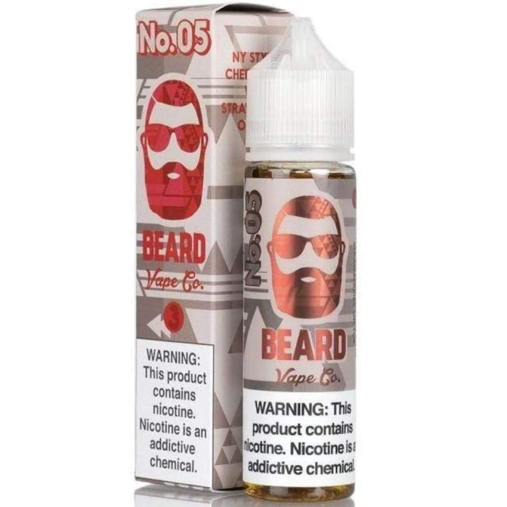 نكهة فيب تشيز كيك فراولة من بيرد BEARD NO.05 نيكوتين 3