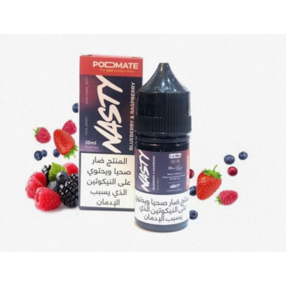 NASTY نكهة توت مشكل من ناستي سولت نيكوتين نيكوتين 20