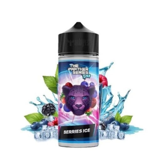 نكهة فيب بنك بانثر توت مشكل ايس من دكتور فيب 120 مل نيكوتين