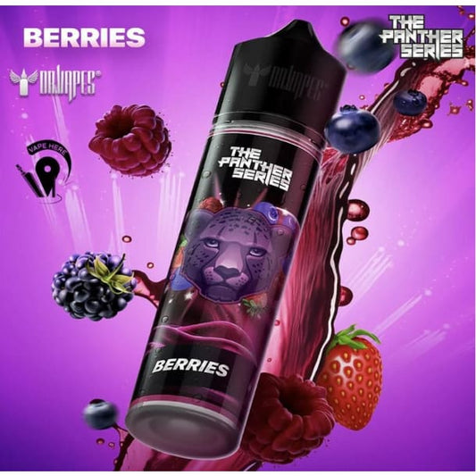 نكهة فيب بنك بانثر توت مشكل من دكتور فيب - نيكوتين 3