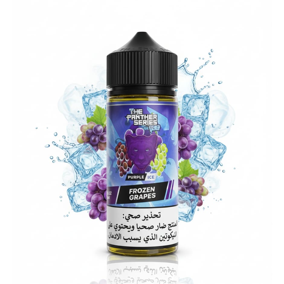 نكهة فيب بنك بانثر عنب مشكل ايس بربل من دكتور فيب 120 مل