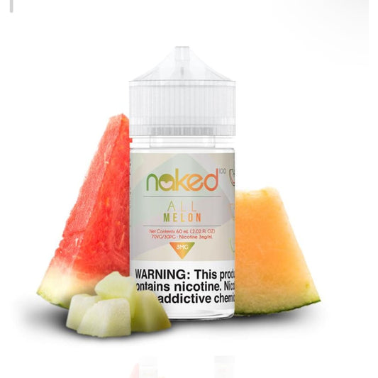 نكهة فيب بطيخ شمام من نيكد naked نيكوتين 3