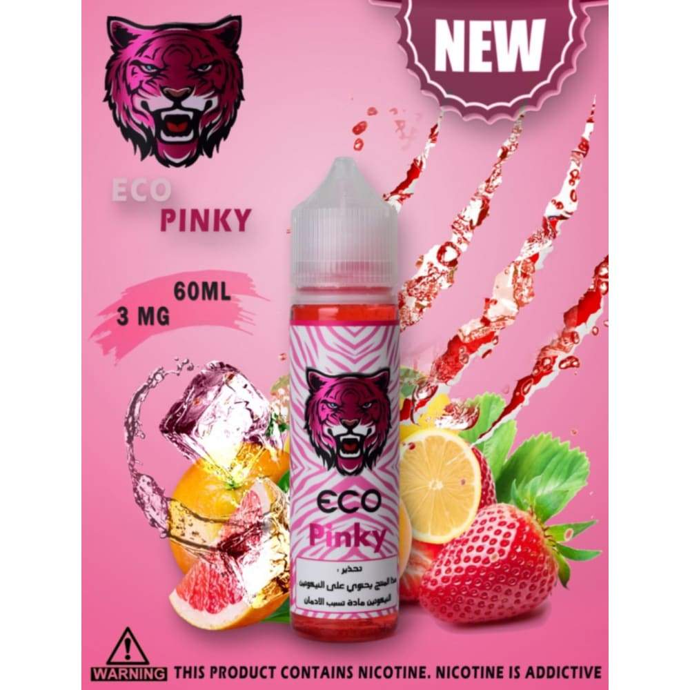 نكهة فيب فواكه استوائية ايس بينكي من ايكو نيكوتين 3