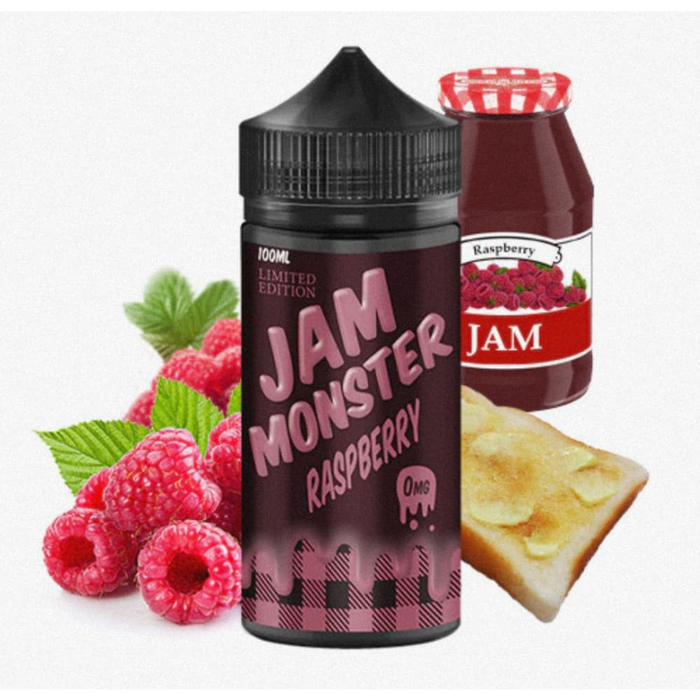 نكهة فيب جام مونستر مربى توت احمر 100 مل JAM MONSTER