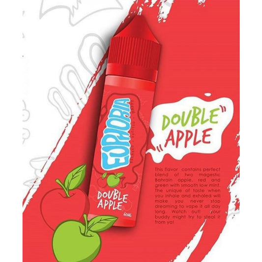 نكهة فيب تفاحتين ايفوريا Euphoria نيكوتين 6