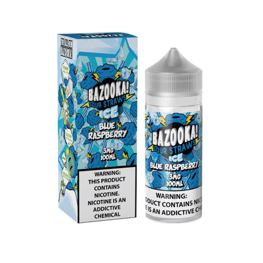 نكهة فيب توت ازرق ايس بازوكا 100 مل - نيكوتين 3