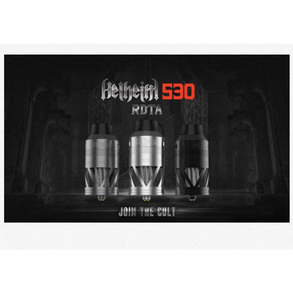 تانك ار دي تي اي هيل هايم من هيل فيب 12مل RDTA S30 - رصاصي