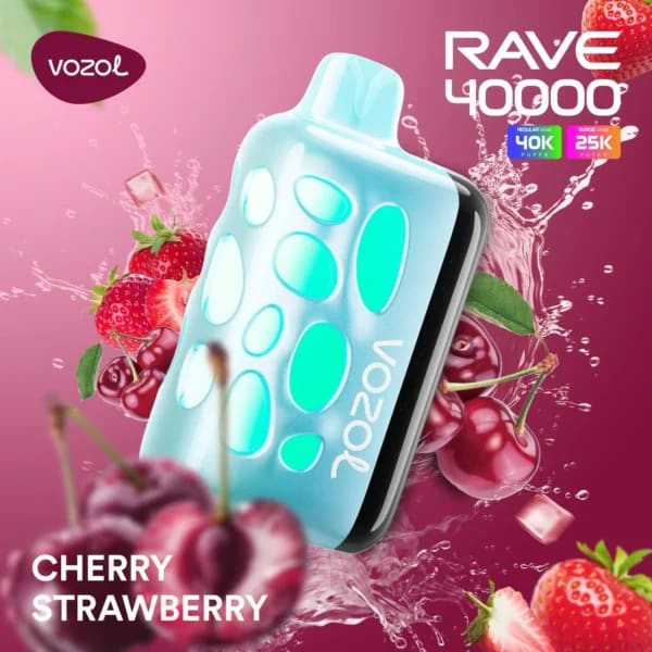 VOZOL RAVE سحبة سيجارة فوزول ريف 40000 شفطة عدة نكهات 50