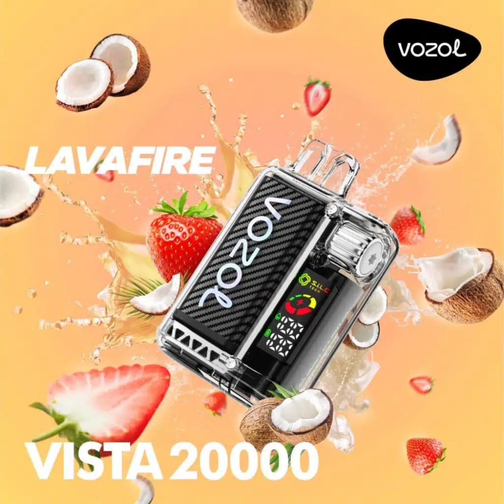 VOZOL سحبة سيجارة فوزول فيستا 20000 شفطة عدة نكهات 50
