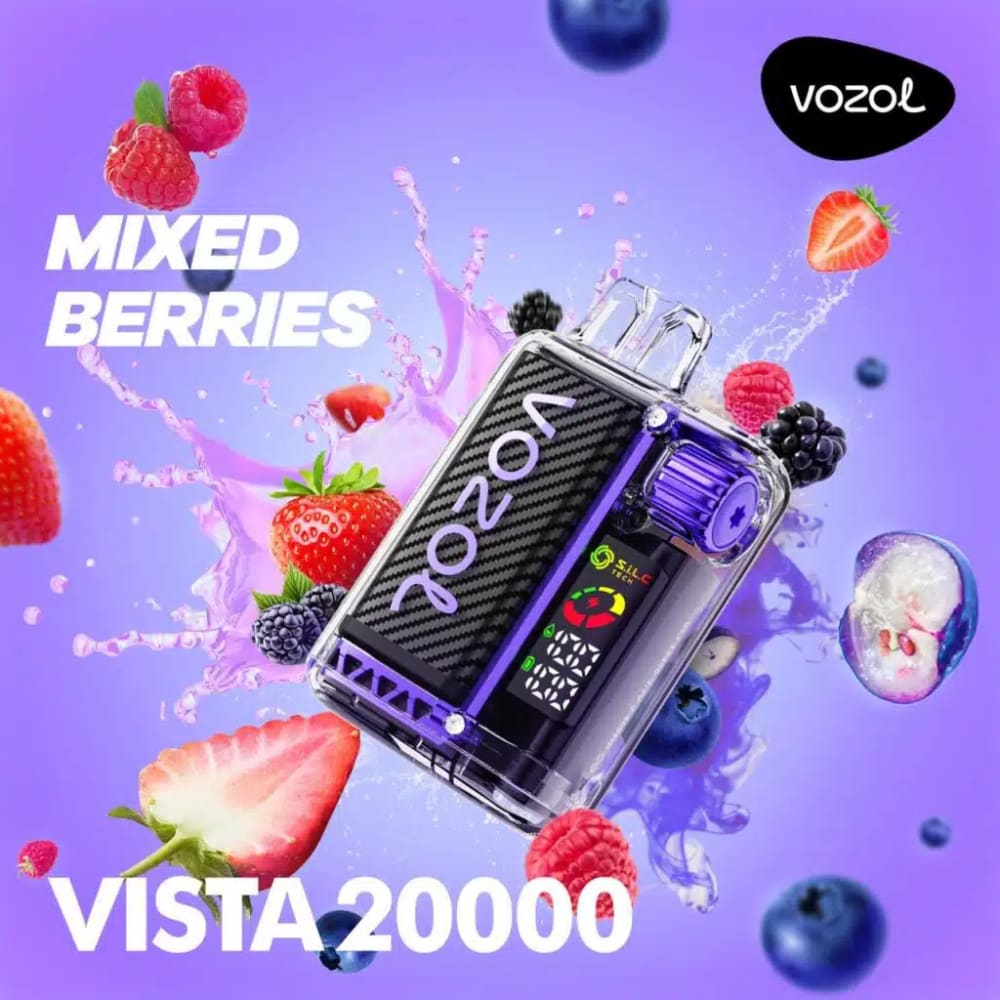 VOZOL سحبة سيجارة فوزول فيستا 20000 شفطة عدة نكهات 50