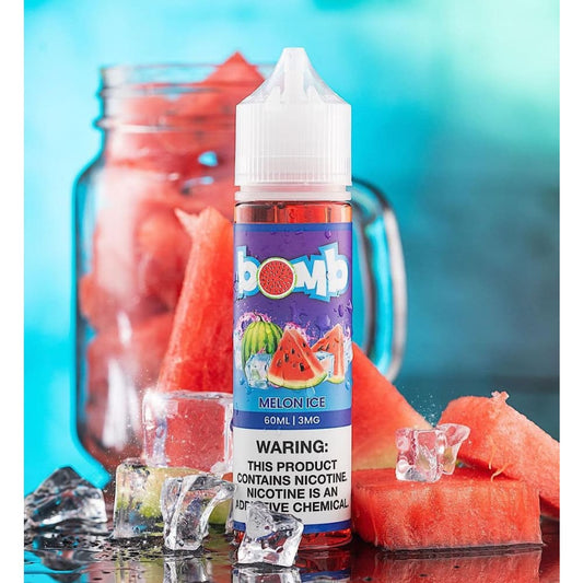 نكهة فيب لش ايس بطيخ ايس بومب BOMB نيكوتين 3