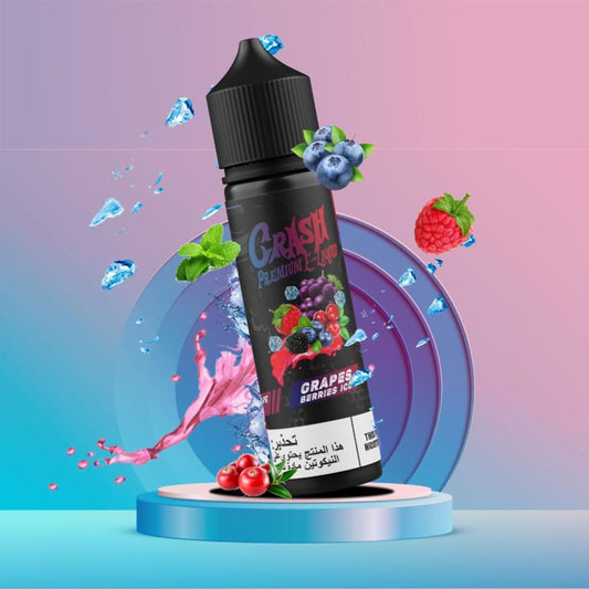 نكهة فيب عنب توت ايس كراش نيكوتين 3