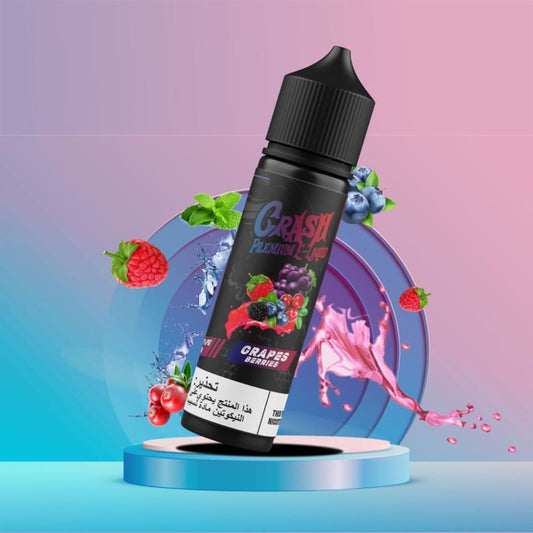 نكهة فيب عنب توت كراش نيكوتين 3