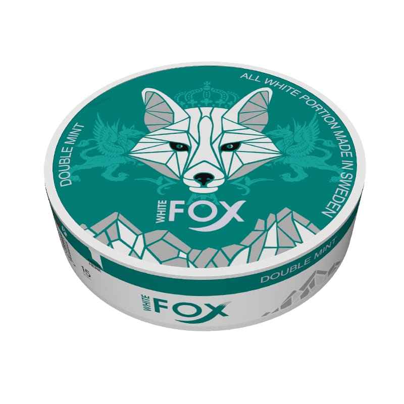 اظرف نيكوتين وايت فوكس عدة نكهات FOX - اخضر دبل نعناع (شكل
