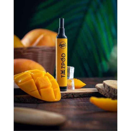 TAZPOD بودات جهاز تاز بود 2000 شفطة 20 نيكوتين عدة نكهات