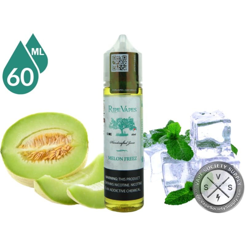 VCT RIPE VAPES نكهة فيب شمام ايس في سي تي من رايب فيبز