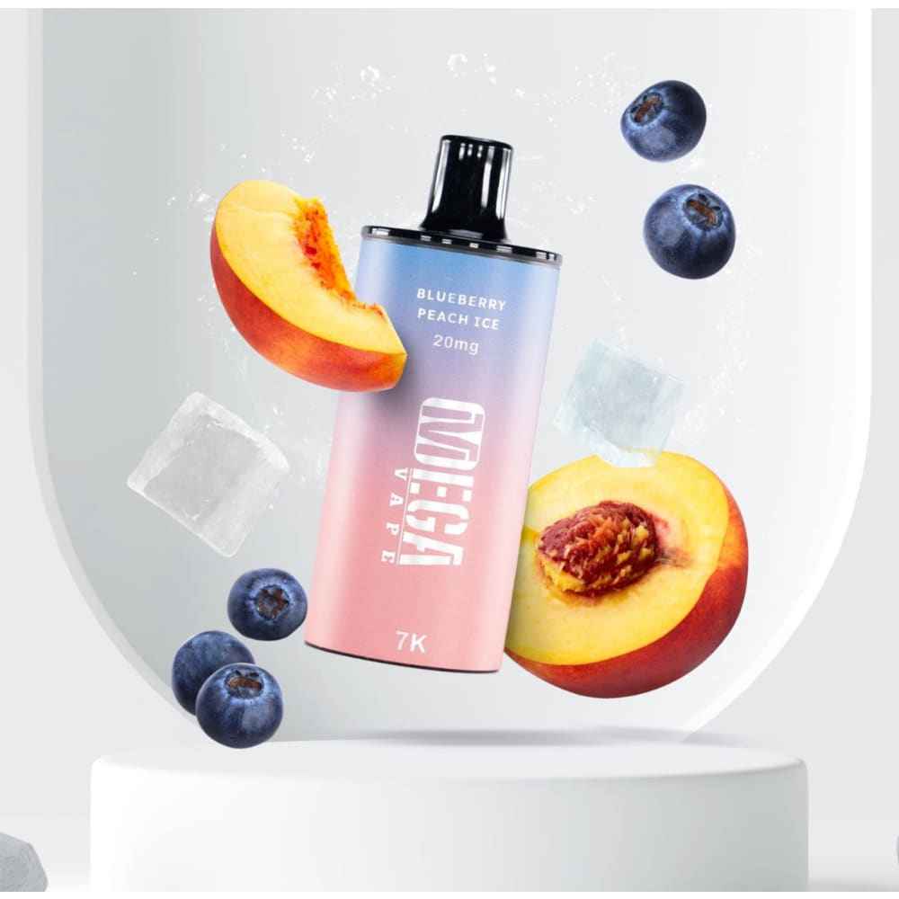 بودات ميقا 7000 شفطة 50 نيكوتين استخدام (بدون بطارية) MEGA