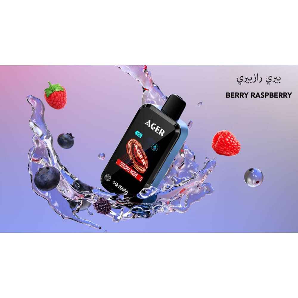 AGER سحبة سيجارة اجير 20000 شفطة 50 نيكوتين عدة نكهات