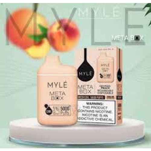 MYLE سحبة سيجارة مايلي 5000 شفطة 50 نيكوتين عدة نكهات