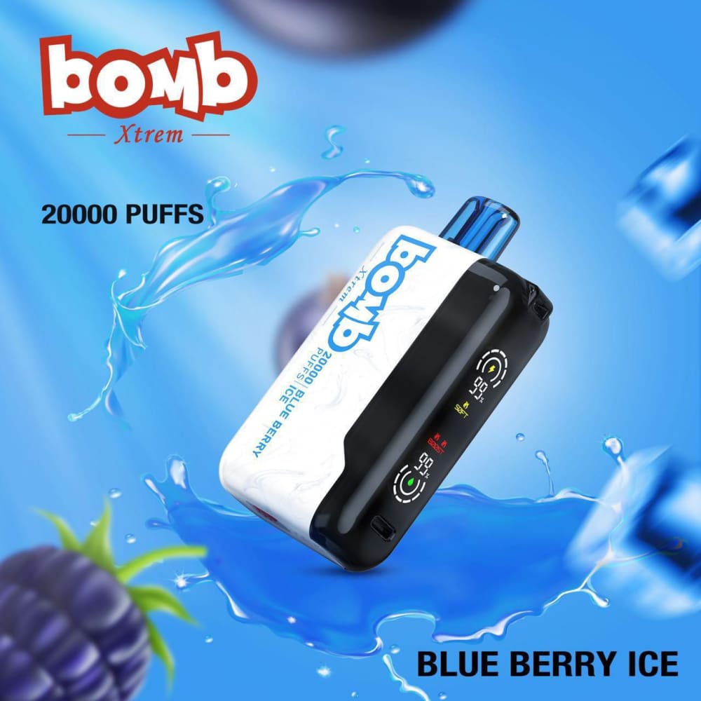 BOMB سحبة سيجارة بومب اكستريم 20000 شفطة 50 نيكوتين عدة
