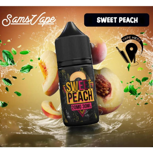 نكهة سويت خوخ سولت من سامز فيب