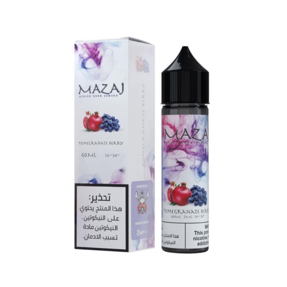 نكهة فيب مزاج رمان توت - 3 نيكوتين