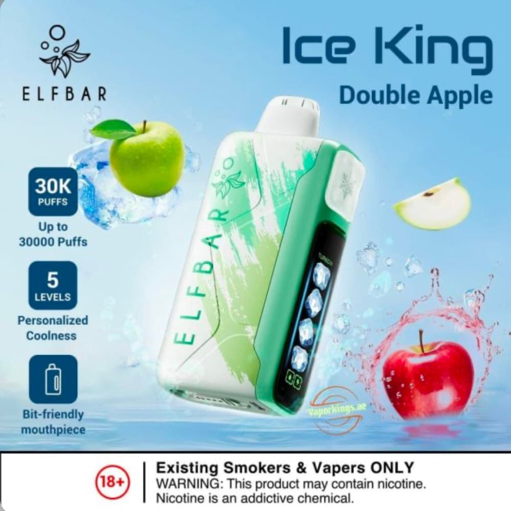 ELFBAR ICE KING سحبة سيجارة الفبار ايس كينق 30000 شفطة 50