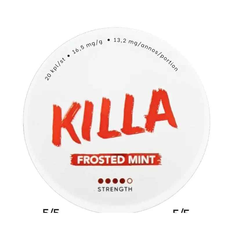 اظرف نيكوتين كيلا عدة نكهات KILLA - نعناع بارد نيكوتين 13.2